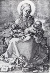 Madonna with the Swaddled Infant, Albrecht Durer, 1520