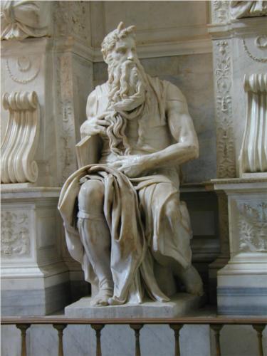 Moses, Michelangelo, 1515